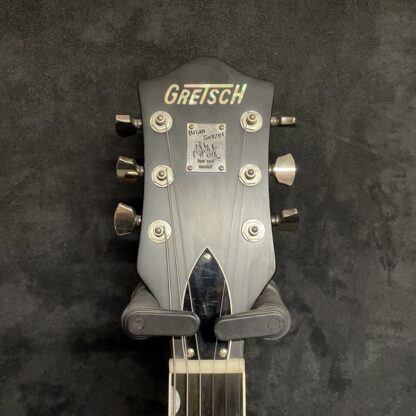 OCCASION GRETSCH G6120SH-BK-TV BRIAN SETZER HOT ROD FLAT BLACK – Image 2