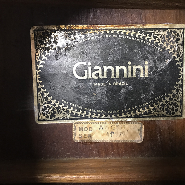 OCCASION VINTAGE GIANNINI AWGS31-12 12 CORDES – Image 3