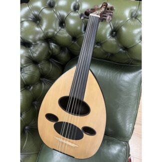 OCCASION OUD EGYPTIEN MOSTAFA BAKR DAGHER CHEVALET FLOTTANT HOUSSE
