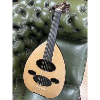 OCCASION OUD EGYPTIEN MOSTAFA BAKR DAGHER CHEVALET FLOTTANT HOUSSE