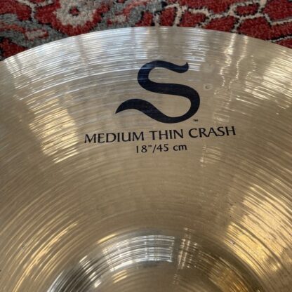OCCASION ZILDJIAN SERIE S MEDIUM THIN CRASH 18'' – Image 2