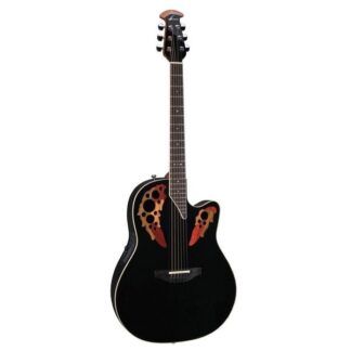 OVATION 2778AX-5 ELITE PLUS DEEP CONTOUR CUTAWAY NOIRE