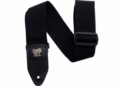ERNIE BALL COURROIE POLYPROPYLENE NOIRE