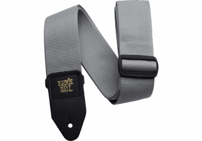 ERNIE BALL COURROIE POLYPROPYLENE GRIS