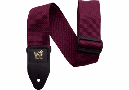 ERNIE BALL COURROIE POLYPROPYLENE BOURGOGNE