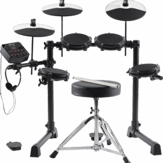ALESIS BATTERIE ELECTRONIQUE DEBUT KIT MESH 4 FUTS 3 CYMBALES