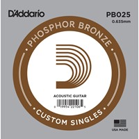D'ADDARIO 025 FILE PHOSPHOR BRONZE
