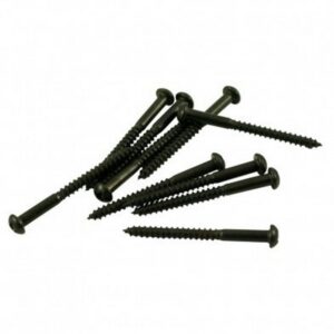 WD MUSIC BLACK BASS PICKUP SCREWS PBSB
