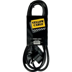 YELLOW CABLE CABLE ALIM SECTEUR AVEC TERRE