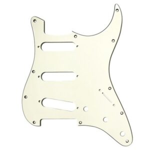 PICKGUARD STANDARD SSS 11 HOLES 2.4mm 3 PLY TORTOISE