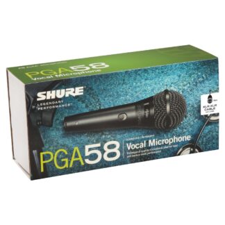 SHURE MICRO DYNAMIQUE CARDIO PGA58 XLR