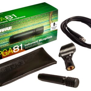 SHURE MICRO INSTRUMENT STATIQUE CARDIO PGA81 XLR