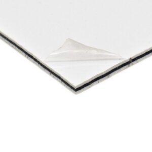 PICKGUARD BLANK 29 X 48cm / THICKNESS 2.40mm (.094") 3-PLY WHITE (W/B/W)