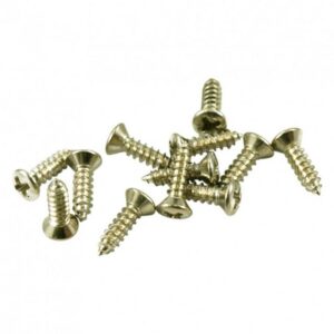 WD MUSIC NICKEL GIBSON® PICKGUARD SCREWS PGC
