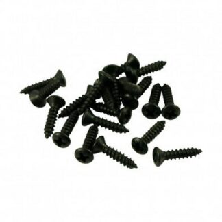 WD MUSIC  BLACK FENDER® PICKGUARD SCREWS PGFB