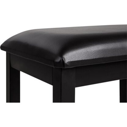 NUX BANQUETTE PIANO NOIRE EN MÉTAL PIANO BENCH – Image 3