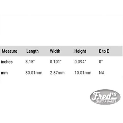 TUSQ SADDLE CLASSICAL 80x2.6x10 – Image 2