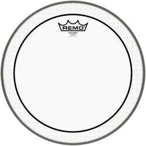 REMO 12'' PINSTRIPE TRANSPARENTE