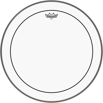 REMO PEAU DE FRAPPE PINSTRIPE CLEAR 20''