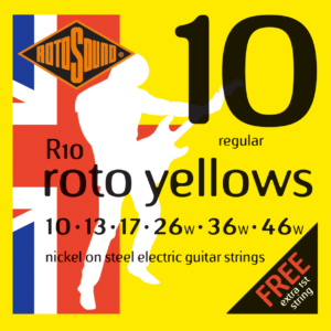 ROTOSOUND YELLOW NICKEL SET 10-46