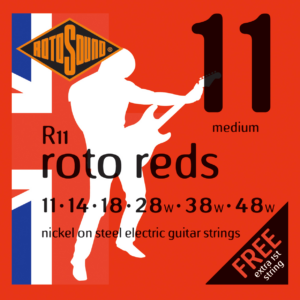 ROTOSOUND RED NICKEL SET 11-48