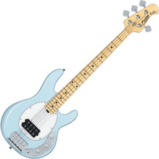 STERLING BY MUSIC MAN STINGRAY 4 DAPHNE BLUE SHORT SCALE