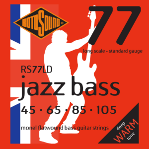 ROTOSOUND JAZZ BASS STANDARD 45-105 FLATWOUND