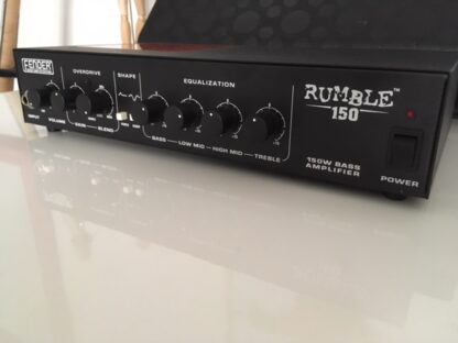 OCCASION FENDER TETE RUMBLE 150 + HOUSSE + FOOTSWITCH