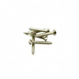 WD MUSIC NICKEL STRAP BUTTON SCREWS SBC