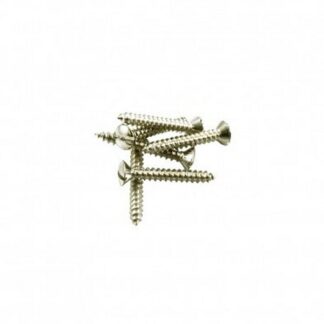 WD MUSIC NICKEL STRAP BUTTON SCREWS SBC