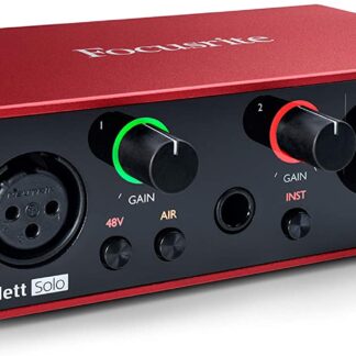 FOCUSRITE SCARLETT G3 SOLO - 2 IN/2 OUT USB-C