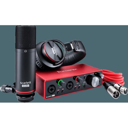 FOCUSRITE SCARLETT 3 2I2 CASQUE MICRO – Image 2