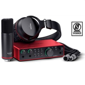 FOCUSRITE SCARLETT G4 STUDIO 2 IN/2 OUT USB-C PACK MICRO CASQUE ACCESSOIRES