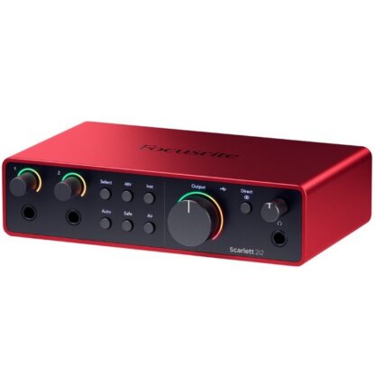 FOCUSRITE SCARLETT G4 STUDIO 2 IN/2 OUT USB-C PACK MICRO CASQUE ACCESSOIRES – Image 2