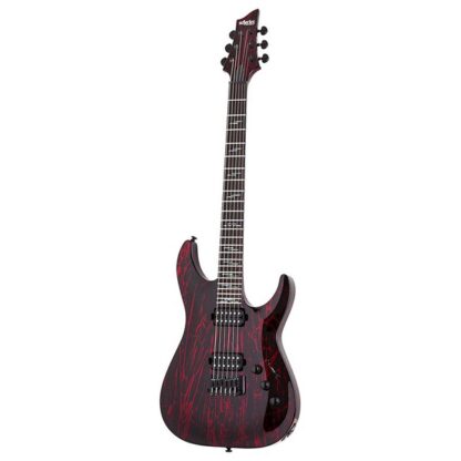 SCHECTER C-1 SILVER MOUNTAIN - BLOOD MOON – Image 2