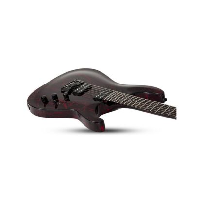 SCHECTER C-1 SILVER MOUNTAIN - BLOOD MOON – Image 3