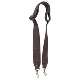 SANGLE BANJO STAGG DAIM MARRON FONCE