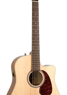 SEAGULL ENTOURAGE NATURAL SPRUCE ELECTRO CUTAWAY + HOUSSE