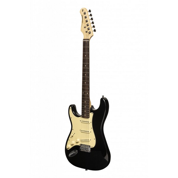 STAGG SES-30 TYPE STRAT BLACK LEFT