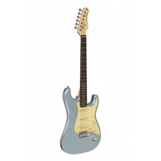 STAGG SES-30 CAR TYPE STRAT ICE BLUE METALLIC
