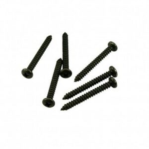 WD MUSIC BLACK GUITAR PICKUP BODY MOUNTING SCREWS SGSB
