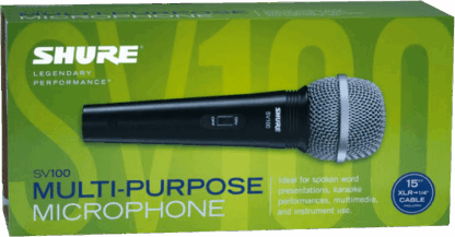 SHURE MICRO VOIX SV100A