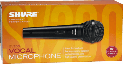 SHURE MICRO VOIX SV200A