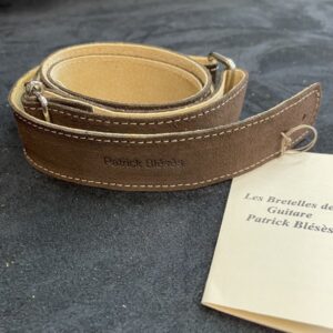 BLESES SANGLE UKULELE VELOUR MARRON