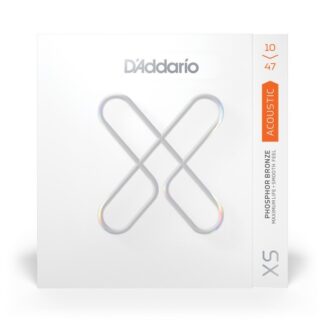 D'ADDARIO XS PHOSPHORE BRONZE ACOUSTIQUE EXTRA LIGHT 10-47