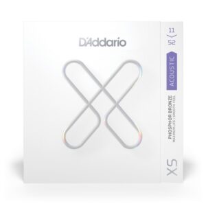 D'ADDARIO XS PHOSPHORE BRONZE ACOUSTIQUE CUSTOM LIGHT 11-52