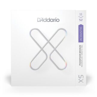 D'ADDARIO XS PHOSPHORE BRONZE ACOUSTIQUE CUSTOM LIGHT 11-52
