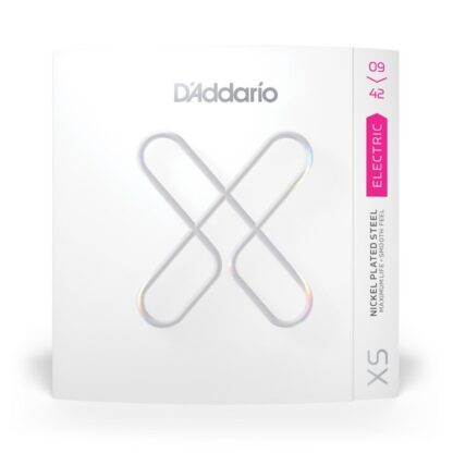 D'ADDARIO XS NICKEL AVEC REVÊTEMENT ÉLECTRIQUE 09-42 SUPER LIGHT