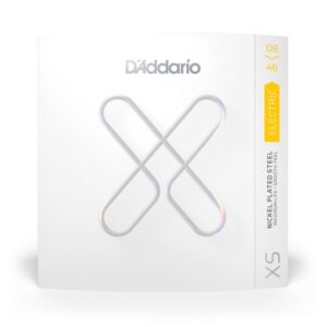 D'ADDARIO XS NICKEL AVEC REVÊTEMENT ÉLECTRIQUE 09-46 SUPER LIGHT TOP REGULAR BOT