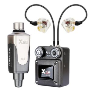 X-VIVE SYSTEME HF IN-EAR MONITOR X-VIVE U4 AVEC CASQUE T9